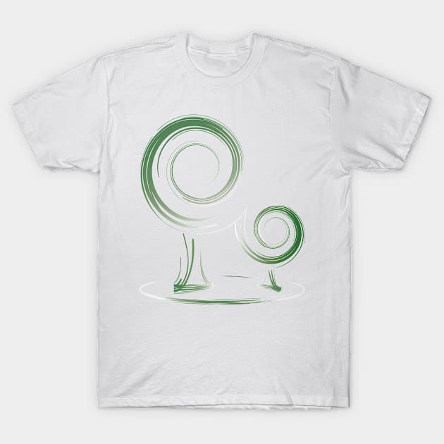 planet green T-Shirt by feiermar
